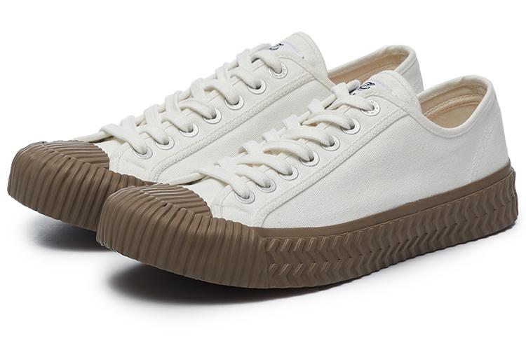 Кеды унисекс Excelsior EF_M6017CV_WN, белый/кофейный, 39 EU