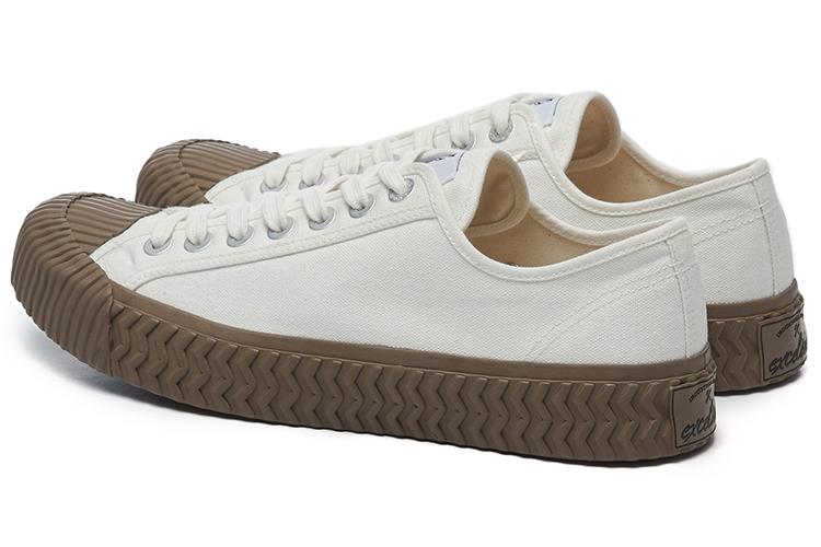 Кеды унисекс Excelsior EF_M6017CV_WN, белый/кофейный, 39 EU