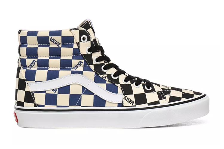 Кроссовки унисекс Vans SK8-Hi черные, 34.5 EU