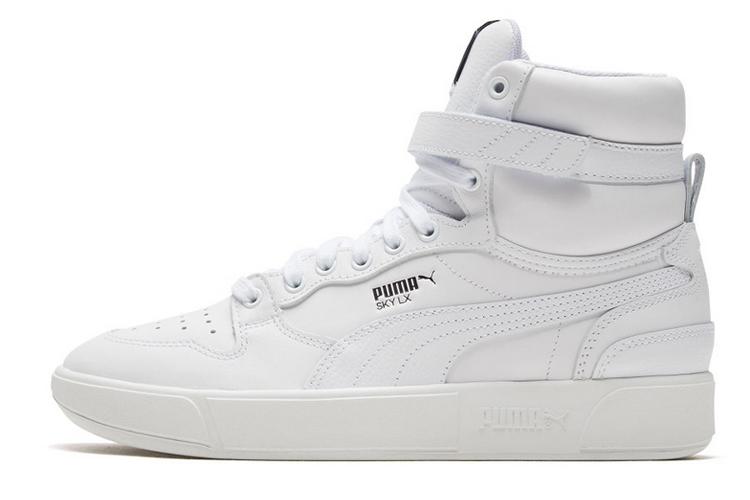 Кеды унисекс PUMA Sky Lx Mid белые, 35.5 EU